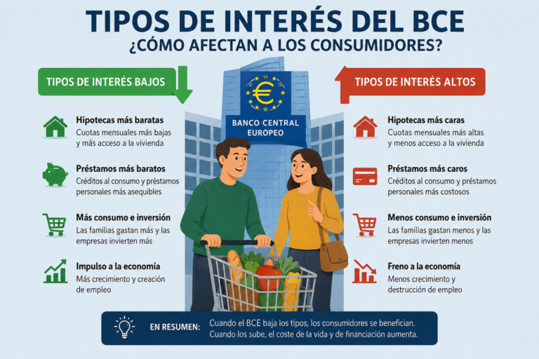 Nunca llueve a gusto de todos: cómo afectan los cambios del precio del dinero en los distintos tipos de consumidores financieros