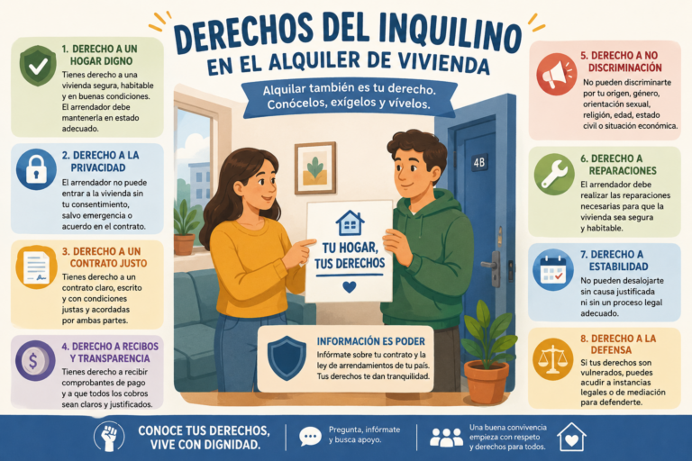 ¿VIVES DE ALQUILER? TE CONVIENE CONOCER TUS DERECHOS