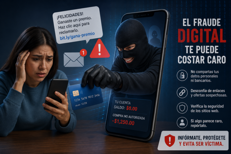 Defensa frente al Fraude Digital: Protocolos de Actuación ante Estafas Bancarias y Compras Online