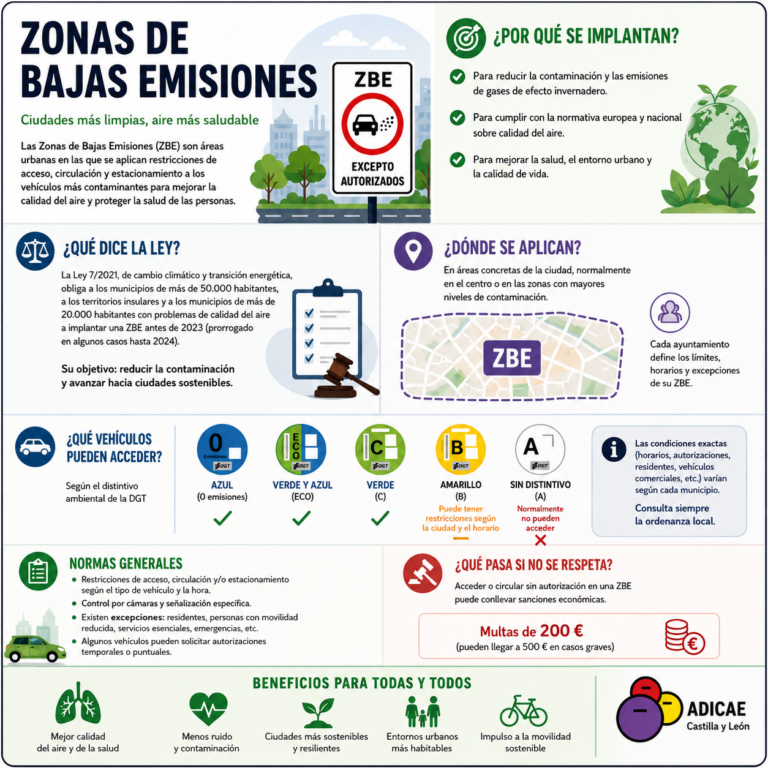 El lío de las zonas de bajas emisiones (ZBE)