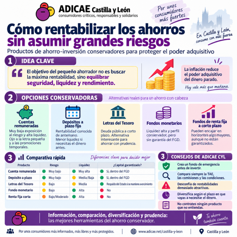 Cómo rentabilizar los ahorros sin asumir grandes riesgos